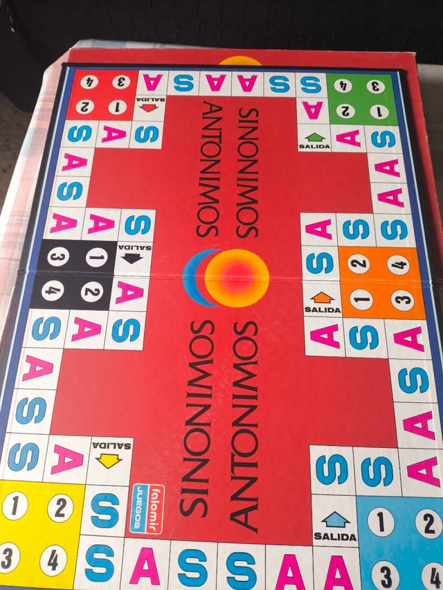 Juego de sinónimos y antónimos 