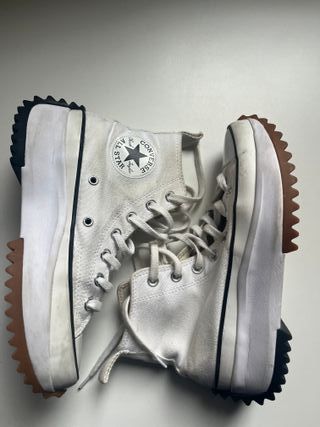 Converse blancas plataforma