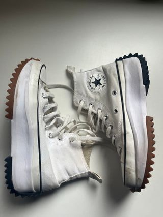 Converse blancas plataforma