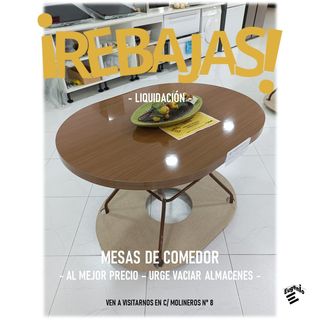 Mesa Camilla de 120