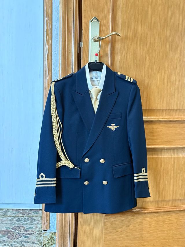 TRAJE DE COMUNIÓN DE ALMIRANTE