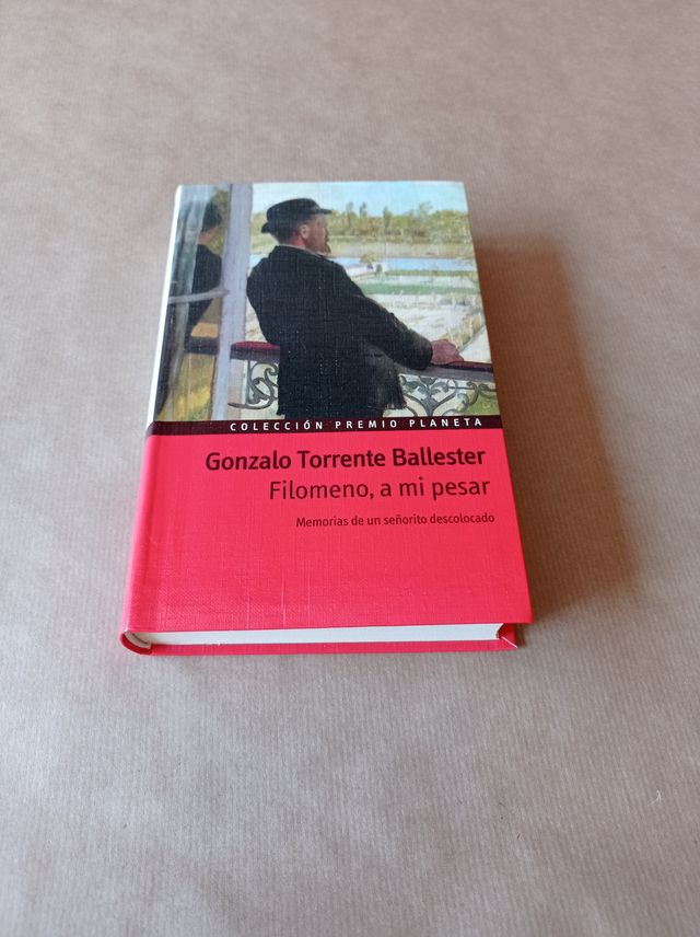 3x2 en libros. Filomeno, a mi pesar.