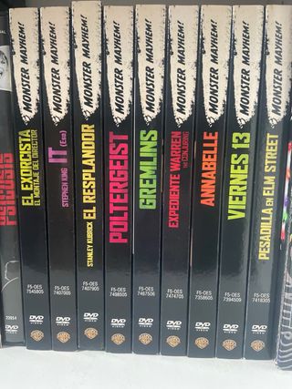 Colección dvd Terror