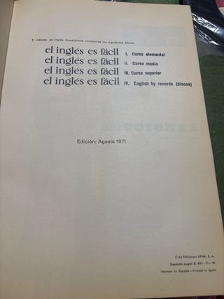 El inglés es fácil