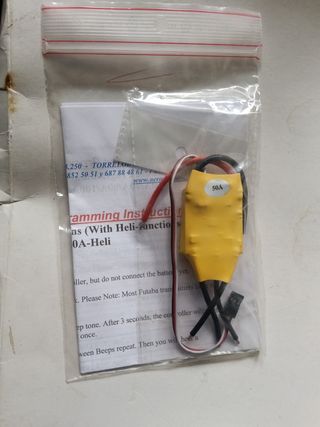 Variadores Radiocontrol 50A Helicóptero