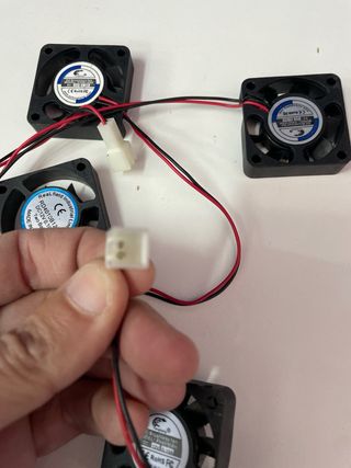 4 Ventiladores de cuerpo extrusion impresora 3D D