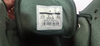 Jordan 1 Flight 4 verdes talla 39