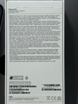 iPhone 14 Pro 1TB Deep Purple