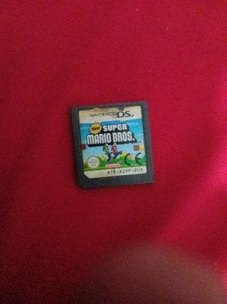 Juego de nintendo ds super mario bros
