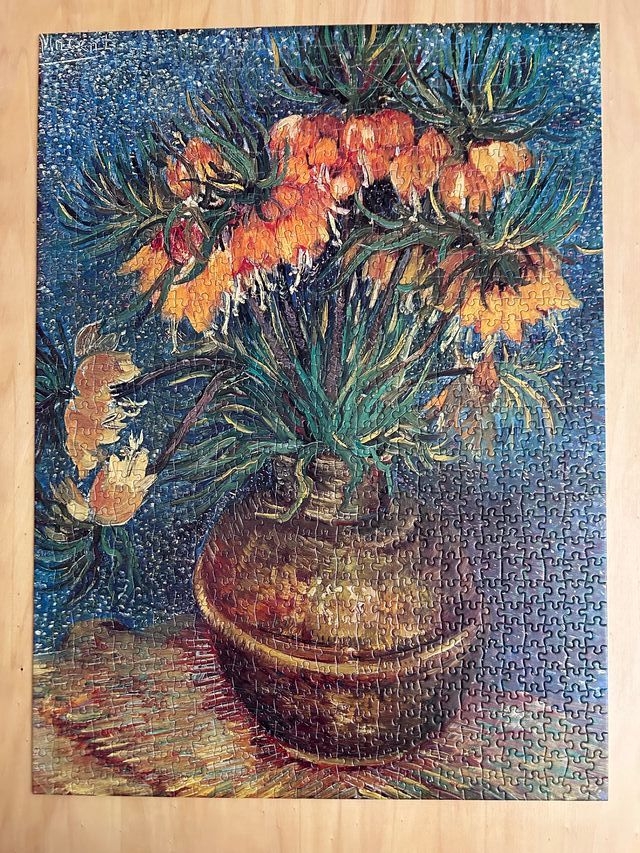Puzzle 1000 Nathan - Van Gogh, Fritillaries