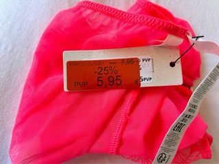 Braguita rosa neon
