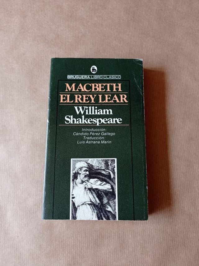3x2 en libros. MacBeth./El rey Lear.