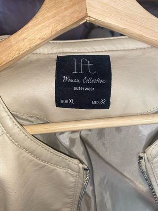 Chaqueta cuero niña