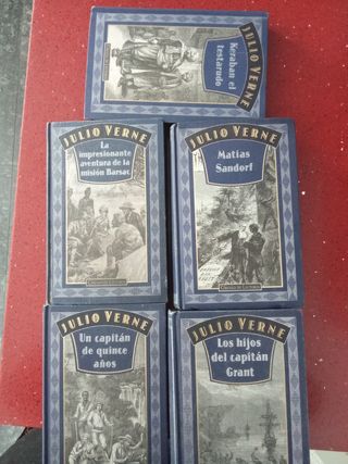 Colección 11 libros julio verne