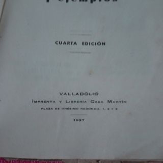 Libro Catecismo Explicado. Año 1937.