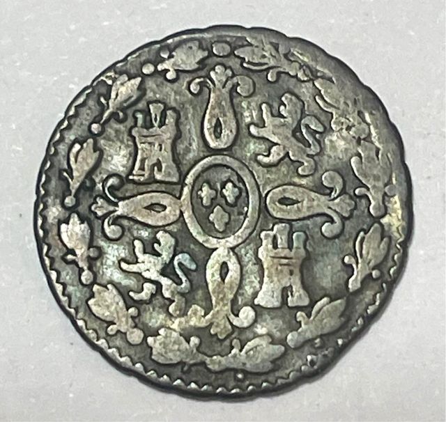 2 MARAVEDIS FERNANDO VII AÑO 1828