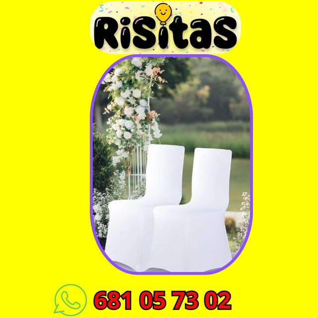 FUNDAS DE SILLAS PARA BODA
