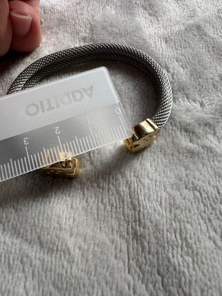 Esclava TOUS Sweet Dolls acero oro 18K