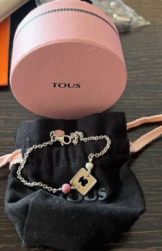Pulsera plata de Tous 