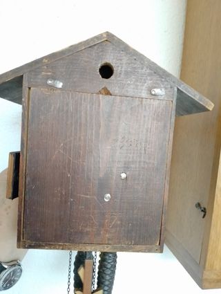 Reloj antiguo de cuco selva negra