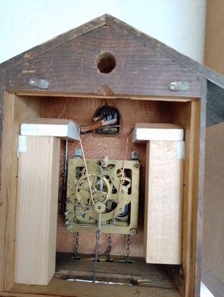 Reloj antiguo de cuco selva negra