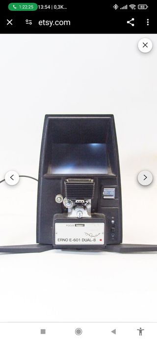 Erno 601 editor visor empalmador 8mm