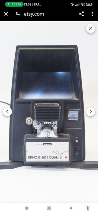 Erno 601 editor visor empalmador 8mm