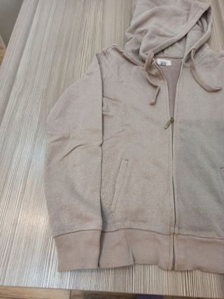 Felpa Mania bimba, cappuccio e zip