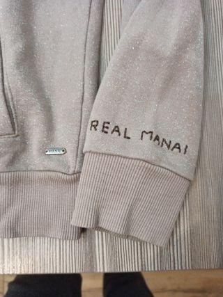 Felpa Mania bimba, cappuccio e zip