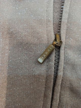 Felpa Mania bimba, cappuccio e zip