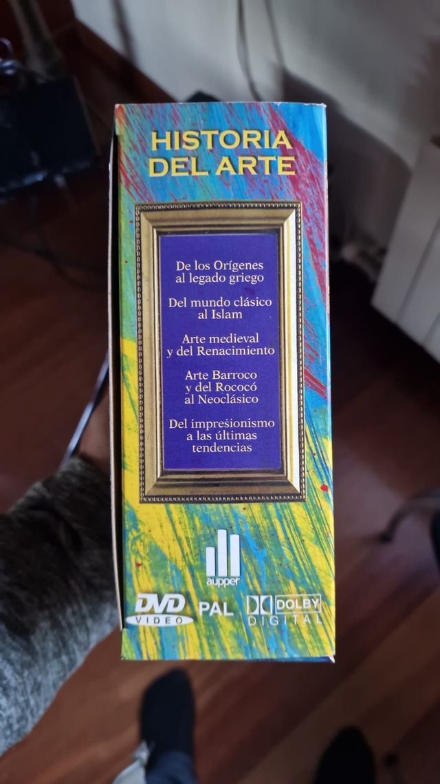 5 DVD Historia del Arte