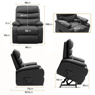 SILLÓN MASAJE Y LEVANTAPERSONAS