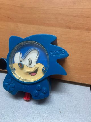 Juguete Sega Sonic Promocional Burguer King 1998