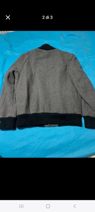 Bel Giubbotto grigio lana