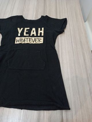 Felpa bimba, mini abito
