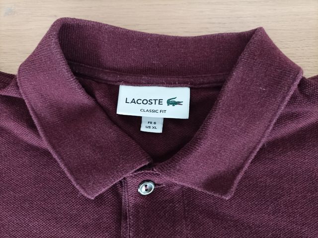 Polo Lacoste uomo maniche lunghe