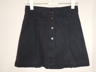 Falda Vaquera Negra