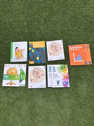 Libros texto 3 ESO
