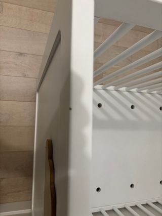 Cuna de madera estilo nordico