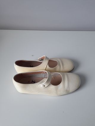 Zapatos niña comunion de piel