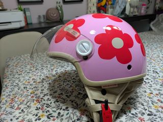 CASCO MOTO NIÑA