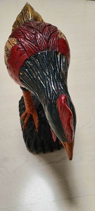 Gallo in legno