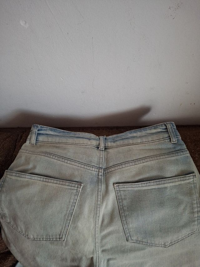 Pantaloni cargo in denim Zara