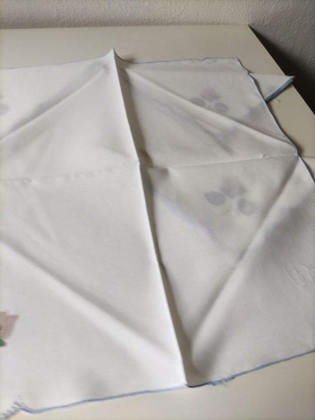 4 servilletas pañuelos bordados