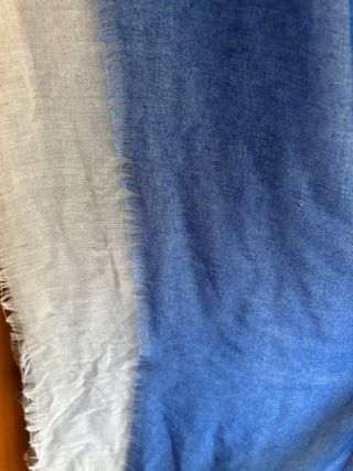 Foulard mujer azul y blanco de parfois