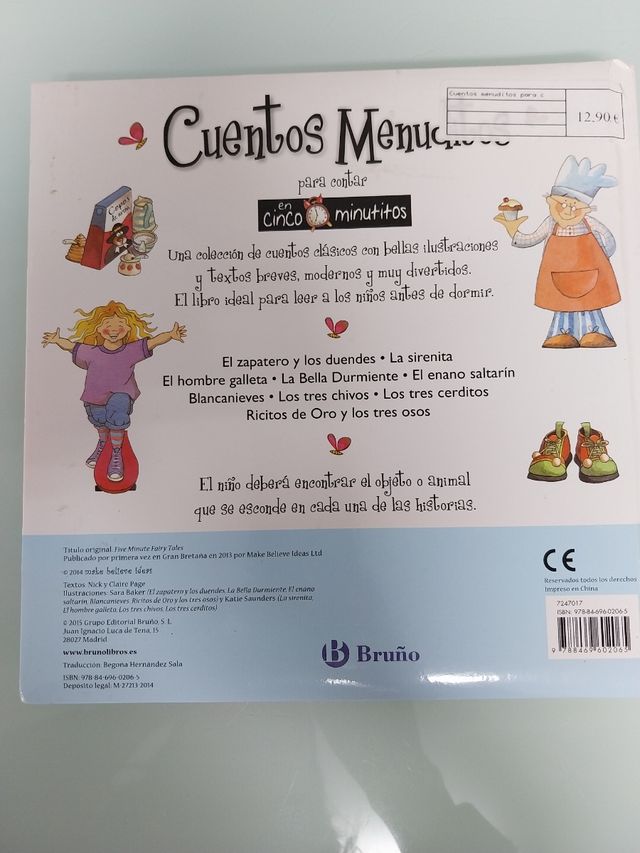 Cuentos menuditos para contar en cinco minutitos