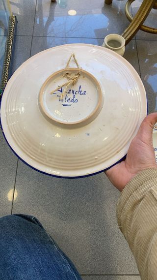Antiguos platos mas Albarero Santo Domingo de  sil