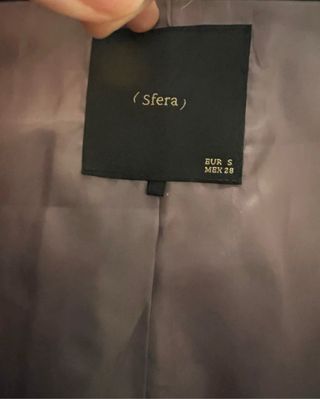 Abrigo pelo de conejo Sfera