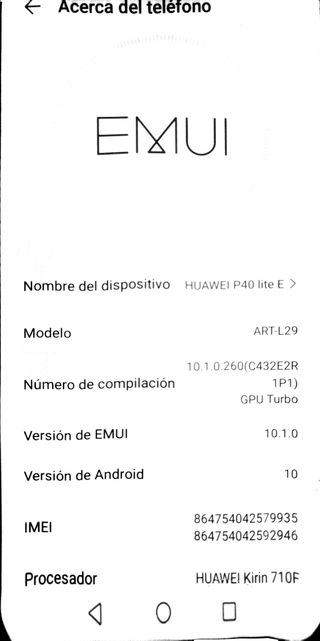 Huawei p40 lite e