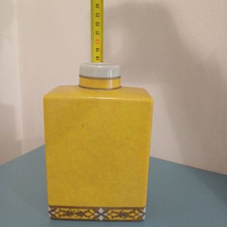 Vaso contenitore oli essenziali  ceramica 